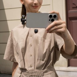 DJI Mic Mini (1 TX + 1 RX), Ultra-léger, Audio de Haute qualité, Annulation du Bruit, Limite Automatique, Microphone sans Fil po