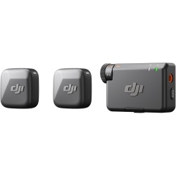 DJI Mic Mini (2 TX + 1 RX), Audio Riche en détails, Microphone Cravate sans Fil pour caméra/Android, vlog à 2 Personnes, Product