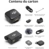 DJI Mic Mini (2 TX + 1 RX), Audio Riche en détails, Microphone Cravate sans Fil pour caméra/Android, vlog à 2 Personnes, Product