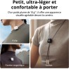 DJI Émetteur Mic Mini (Blanc Arctique), Ultra-léger, Audio de Haute qualité, OsmoAudio, Annulation du Bruit, Microphone sans Fil