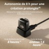 DJI Émetteur Mic Mini (Noir Absolu), Ultra-léger, Audio de Haute qualité, OsmoAudio, Annulation du Bruit, Microphone sans Fil po