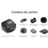 DJI Émetteur Mic Mini (Noir Absolu), Ultra-léger, Audio de Haute qualité, OsmoAudio, Annulation du Bruit, Microphone sans Fil po