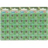PoundMax® Lot de 50 piles bouton alcalines AG13 LR44 1,5 V