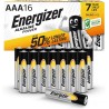 Energizer Alkaline Power - Piles AAA (Lot de 16) - Alcaline 1,5V - Énergie Longue durée - Idéales pour Les appareils du Quotidie