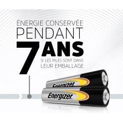 Energizer Alkaline Power - Piles AAA (Lot de 24) - Alcaline 1,5V - Énergie Longue durée - Idéales pour Les appareils du Quotidie