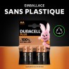 Piles AA & AAA Duracell Plus (Lot Combo par 24) - Alcalines 1,5V - Jusqu’à 100% Plus Longtemps - Idéales pour Les appareils du Q
