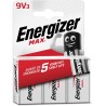 Energizer Max - Pile 9V (Lot de 3) - Alcaline Neuf Volts - Énergie longue durée - pour Les Détecteurs de Fumée et Les Radios - E