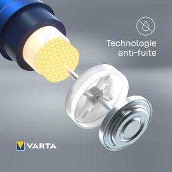 VARTA Piles AAA, 10+10 (lot de 20), Longlife Power, Alcalines, 1,5V, emballage recyclé à 90%, adaptées aux jouets, souris sans f