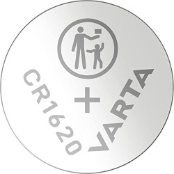 VARTA Piles Bouton CR1620, lot de 2, Lithium Coin, 3V, emballage sécurisé pour les enfants, pour petits appareils électroniques 