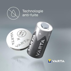 VARTA Piles Bouton CR1620, lot de 2, Lithium Coin, 3V, emballage sécurisé pour les enfants, pour petits appareils électroniques 
