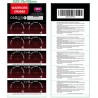Warriors Pile CR2032 3V Lithium (x10) Pile Bouton Longue Durée pour Montres Télécommandes Clés Calculatrices Sécurité Enfant