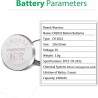 Warriors 5X Pile CR2032 3V Lithium Pile Bouton Longue Durée pour Montres Télécommandes Clés Calculatrices Sécurité Enfant