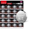 Warriors 20X Pile Piles 2032 CR2032 Bouton 3V, Capacité 240 mAh, Emballage à l'épreuve des Enfants, pour appareils Smart Home, c