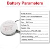 Warriors 20X Pile Piles 2032 CR2032 Bouton 3V, Capacité 240 mAh, Emballage à l'épreuve des Enfants, pour appareils Smart Home, c