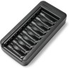 Amazon Basics Lot de 8 piles rechargeables NiMh AAA 800 mAh + lot de 8 piles rechargeables NiMh AA 2000 mAh, avec chargeur de pi