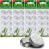 LR1130 AG10 Paquet de 40 Piles Bouton alcaline de la Pile