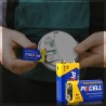 Pile 9V 6F22 Carré Haute Performance pour Détecteurs de Fumée,Voiture Télécommandée - 4 Pièces - PKCELL
