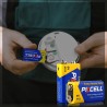 PKCELL Lot de 24 piles 9 V 6F22/PP3 haute performance pour détecteurs de fumée, voiture télécommandée