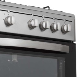 Svan Skg4500X Cuisinière au butane avec four en acier inoxydable avec four et grill 55 l Finition en acier inoxydable