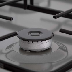 Svan Skg4500X Cuisinière au butane avec four en acier inoxydable avec four et grill 55 l Finition en acier inoxydable