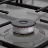 Svan Skg4500X Cuisinière au butane avec four en acier inoxydable avec four et grill 55 l Finition en acier inoxydable