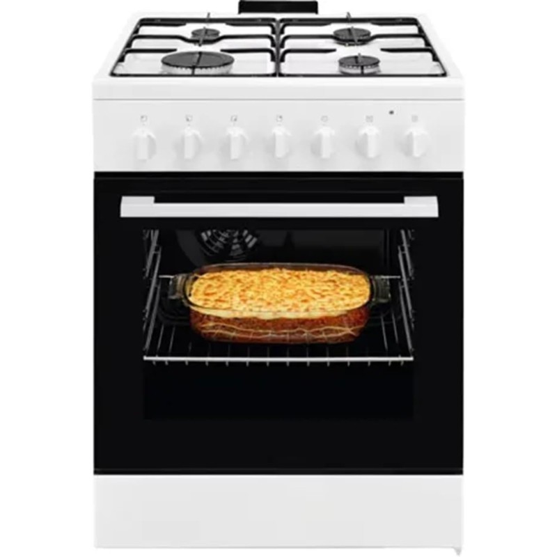 Cuisiniã¨re Gaz 4 Foyers 60x60 Multifonction - LKK620010W