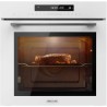 Cecotec four encastrable 60cm bolero hexa sm406000 glass blanc a+. 2900w, 72l, 12 fonctions, steak master, pizza master, steam a