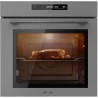 Cecotec four encastrable 60cm bolero hexa sm406000 glass gris a+. 2900w, 72l, 12 fonctions avec steak master, pizza master, stea