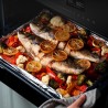 Cecotec four encastrable 60cm bolero hexa sm406000 glass gris a+. 2900w, 72l, 12 fonctions avec steak master, pizza master, stea