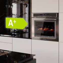 Cecotec Four encastrable 60cm Bolero Hexa SM406000 Edge+ A+. 2900W, 72L, 12 Fonctions, Steak Master, Pizza Master, Steam Assist,