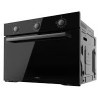 Cecotec four encastrable bolero hexa c134500 glass noir a de 56 l. 2600w, 4 fonctions, mode convection, base vapeur x2, faible c