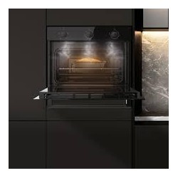 Cecotec four encastrable bolero hexa c134500 glass noir a de 56 l. 2600w, 4 fonctions, mode convection, base vapeur x2, faible c