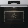 Hisense BI64211PX Four multifonction - Cavité XXL de 77L, Pyrolyse, 13 Fonctions, Fonction Pizza 300°C, AirFry, Affichage LED, I