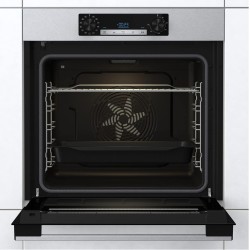 Hisense BI64211PX Four multifonction - Cavité XXL de 77L, Pyrolyse, 13 Fonctions, Fonction Pizza 300°C, AirFry, Affichage LED, I