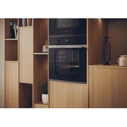 Haier ID Série 2 H6 ID2P3T1HTX Four encastrable / niche 60 cm / A+ / Volume 78 l / Chauffage à chaleur tournante avec grill / ne