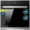 Cecotec Four encastrable Pyrolytique 60cm Bolero Hexa P506000 Edge A+. 3400W, Capacité de 81L, 11 Fonctions avec Airfryer Master