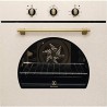 Electrolux - Four multifonction FR 53 S finition sable avec poignées finition bronze de 60 cm