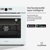 Klarstein Illuminosa Smart Four Encastrable - 73L, 11 Fonctions, WiFi, Porte Froide Triple Vitrage, Énergie A+, Four Électrique 