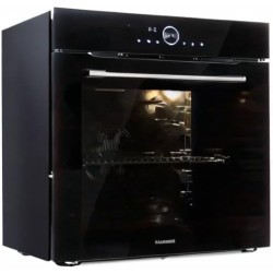 Klarstein Four Encastrable Chaleur Tournante, Four Encastrable Noir avec 11 Modes, Four Electrique avec Décongélation, Convectio