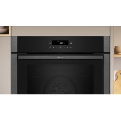 NEFF B5ACJ7HG3, N50, four encastrable, Slide and Hide, fabriqué en Allemagne, LED Touch Control, Air Fry et Air Fry, 7 modes de 