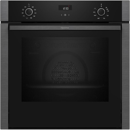 NEFF B3ACE2AG3 N50 Four fabriqué en Allemagne avec écran LCD, porte escamotable, CircoTherm, 7 modes de chauffage, Easy Clean, s