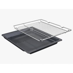 NEFF B3ACE2AG3 N50 Four fabriqué en Allemagne avec écran LCD, porte escamotable, CircoTherm, 7 modes de chauffage, Easy Clean, s