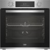 Beko BBIM12300XCE Four encastrable - 72L, 8 fonctions de cuisson, Écran LED, Porte robuste, Dimensions : H 59,5 x l 59,4 x P 56,