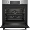 Beko BBIM12300XCE Four encastrable - 72L, 8 fonctions de cuisson, Écran LED, Porte robuste, Dimensions : H 59,5 x l 59,4 x P 56,