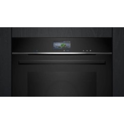 SIEMENS Four encastrable vapeur HR776G3B1, IQ700, 71 litres, Fonction vapeur