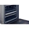 SAMSUNG Four encastrable pyrolyse NV7B45305AS dual cook flex,76 litres, wifi