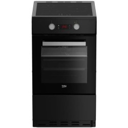 Cuisiniere - BEKO - FSE58301BC - 50cm - 3 Inductions - Multifonction - 6 Fonctions dont Chaleur brassée - 60 L - Catalyse