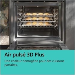 SIEMENS Four encastrable pyrolyse HB574ABR3F, iQ300, cookControl10
