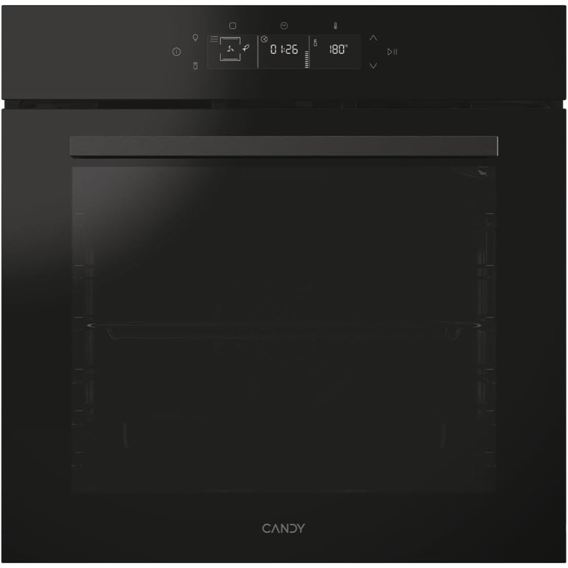 CANDY - Four Encastrable à Chaleur Pulsée - Pyrolyse/Hydrolyse, 6 Niveaux de Cuisson, A++, Cavité XXL (78L), Ouverture & Fermetu