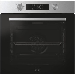 CANDY - Four Encastrable à Chaleur Pulsée - Pyrolyse/Hydrolyse, 6 Niveaux de Cuisson - A++ - Cavité XXL (78L), Rails Télescopiqu